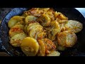 Easy Southern Style Skillet Sauteed Potatoes | Side Dish