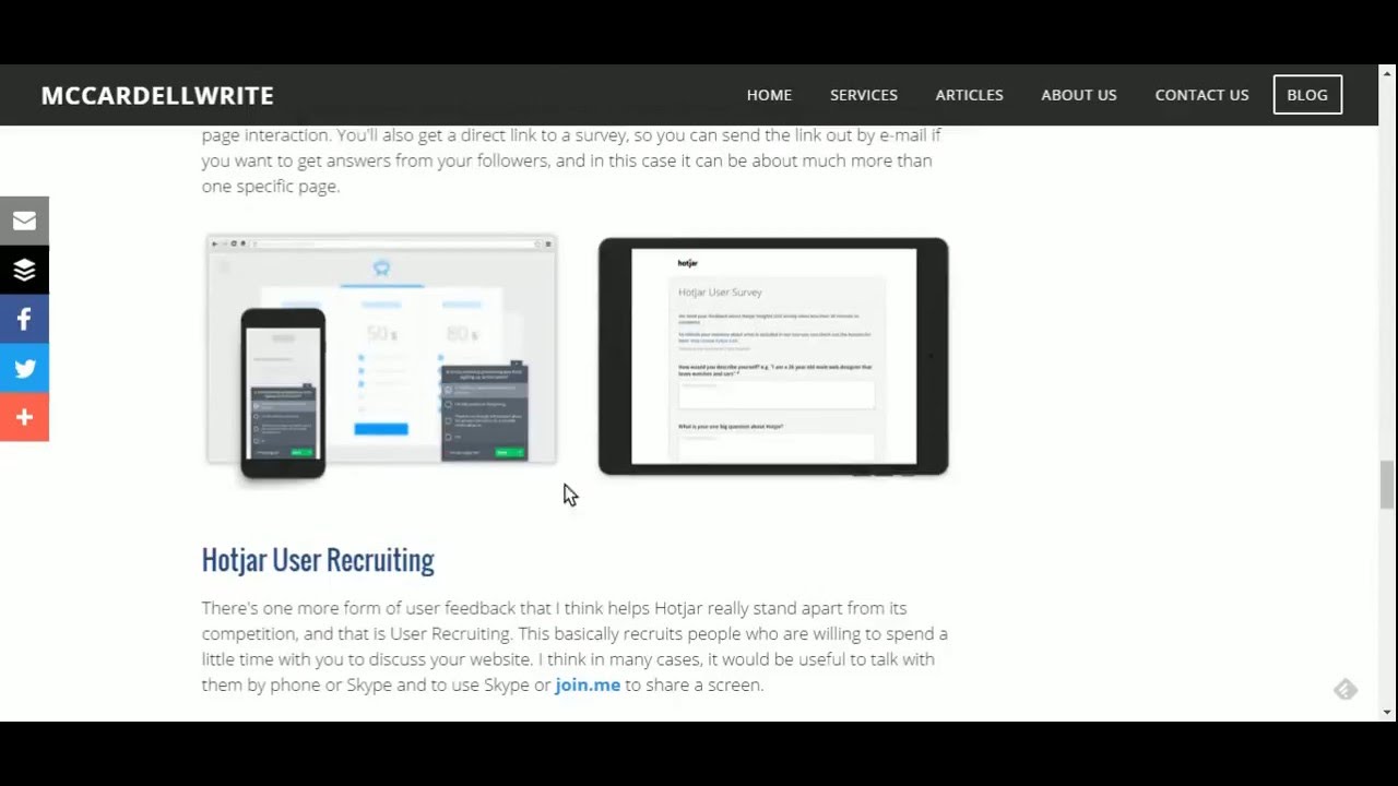 Hotjar Review Free Digital Marketing Tool