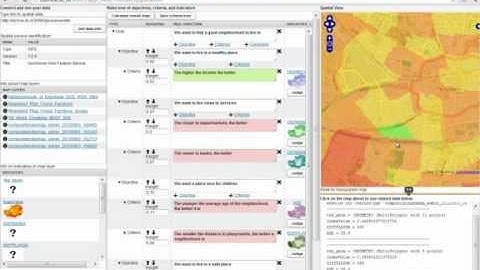 Tutorial (detailed) Distributed Spatial Multi-Criteria Evaluation V.0.9.1