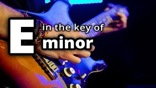 GROOVE METAL Backing Track in E MINOR - Slow Metal Jam Track