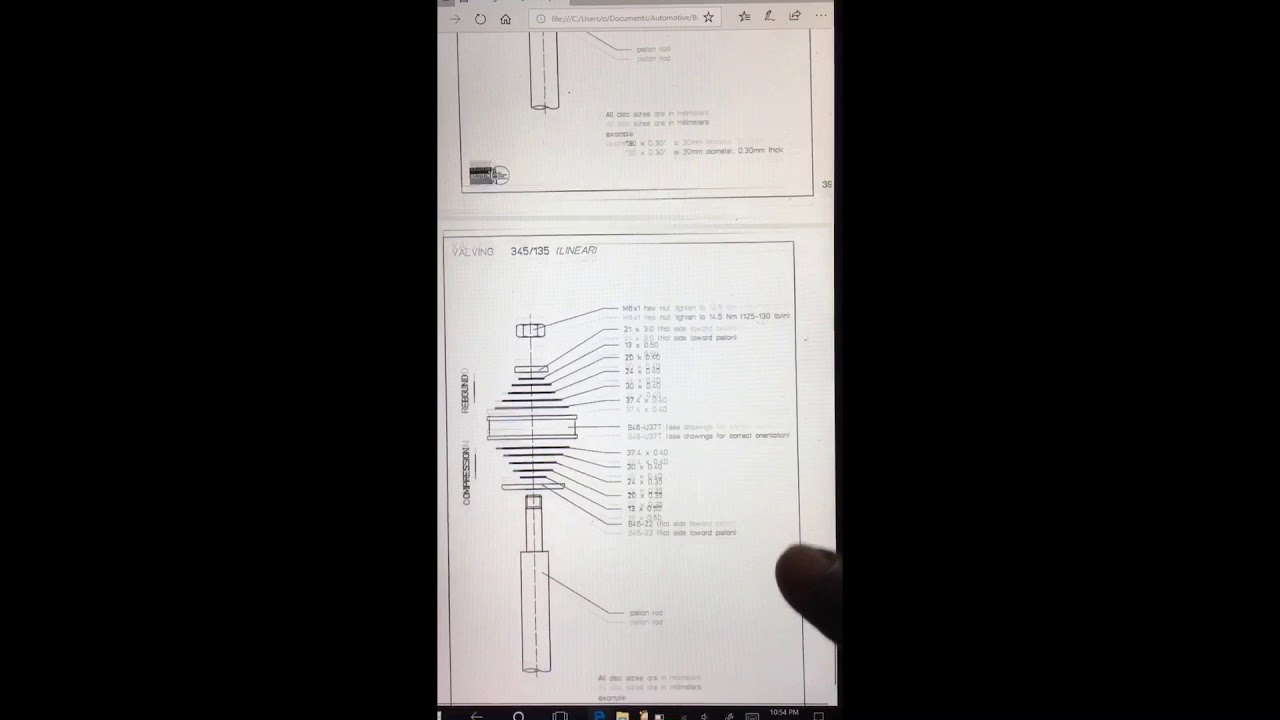 Bilstein Shock Valving Chart