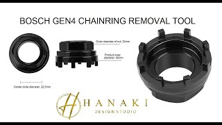 Bosch Performance Line Cx Gen4 Chainring Removal