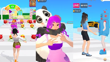 Streamer Rush Game Hot 2023 All Levels Gameplay Walkthrough Android,IOS | HTN Games #4