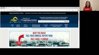 Step-by-Step: How to File Your Florida LLC Online! | Screen Share Tutorial with Eboni