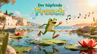 🐸🎉 Der hüpfende Frosch 🌊💃 | Fröhliches Tanzlied für Kinder | Zauberliedchen