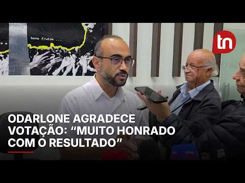 Odarlone faz balanço da eleição e agradece votação em Apucarana