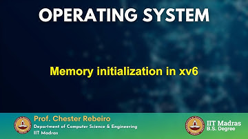 Memory initialization in xv6