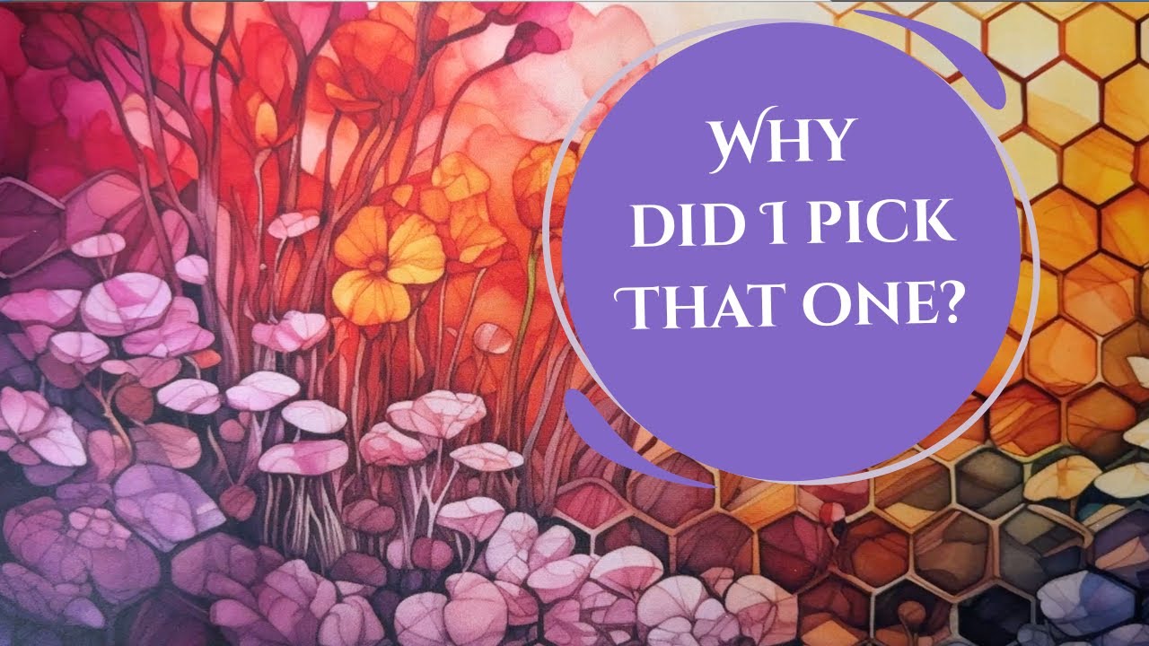 Why Did I Pick That One?  - a VR to @DragonflyDilly #WhatMadeMeDoIt