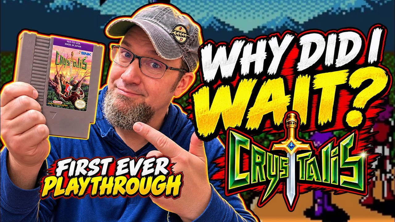 Live thumbnail for I Can't Believe I Missed This NES Game… | Crystalis