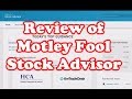 Review of Motley Fool - Stock Advisor