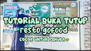 Download Lagu TUTORIAL BUKA TUTUP RESTO GOFOOD DI GOBIZ TERBARU NIH | IRT JUALAN MODAL DAPUR MP3