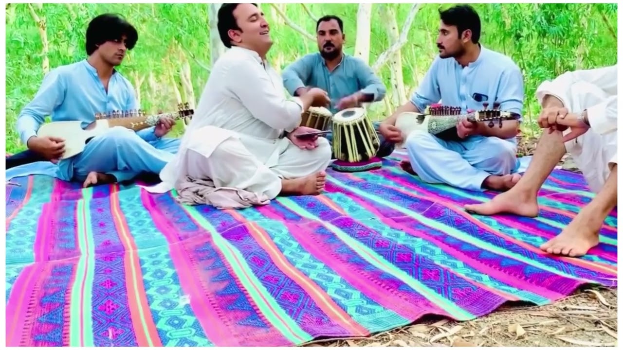 Pashto song|Dero ranguno ki me nakro rapaida aga rang |Aizaz Ahmad |Hassan Rababist