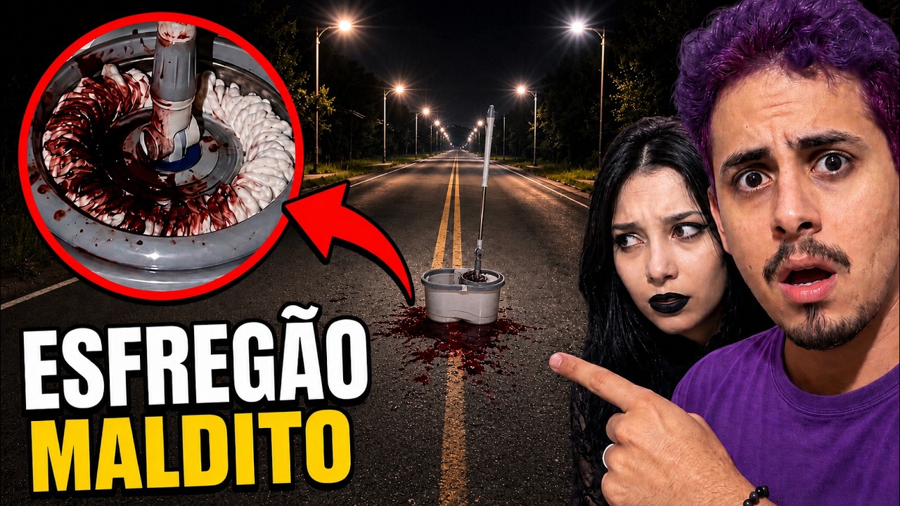 DESVENDEI O MISTÉRIO DO ESFREGÃO AMALDIÇOADO *muito sangue