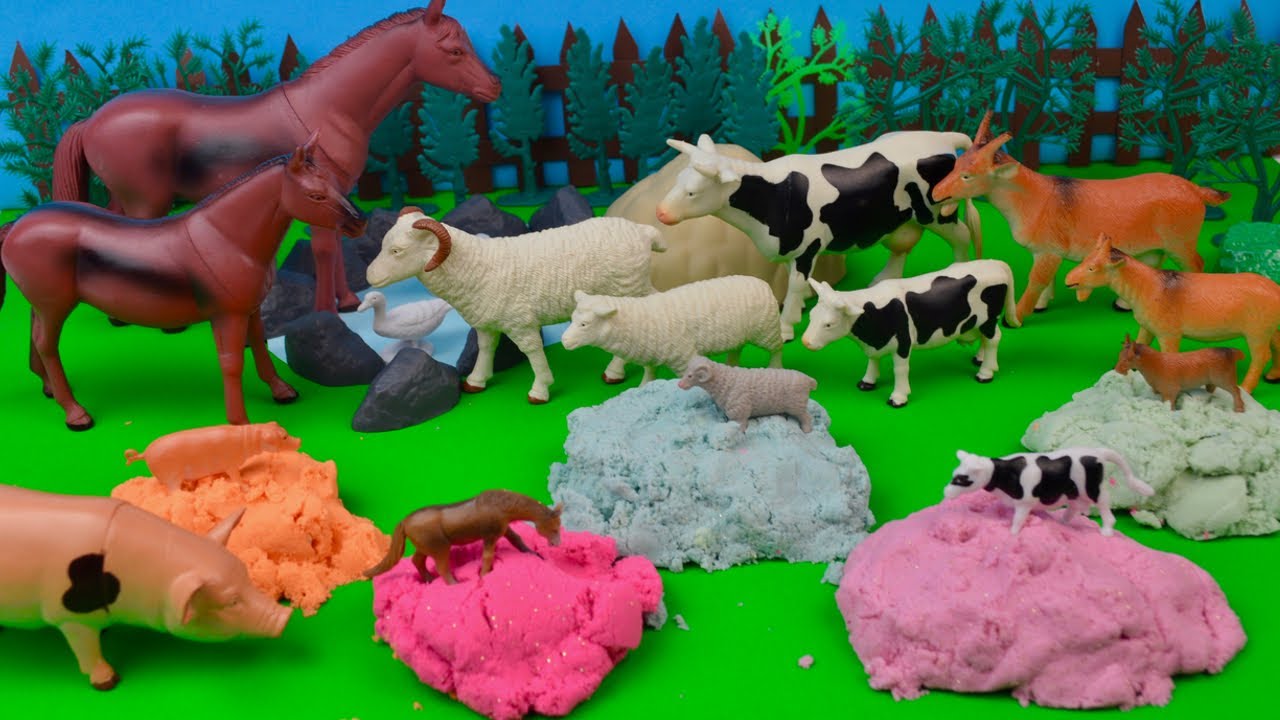 LEARN FARM ANIMALS NAMES & SOUNDS FOR KIDS - YouTube