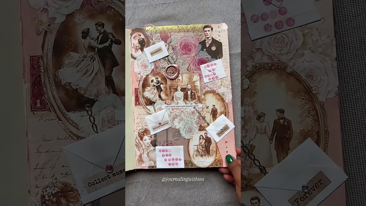 12 Collages, One Difficult Year — How Art Journaling Helped Me Heal ✨