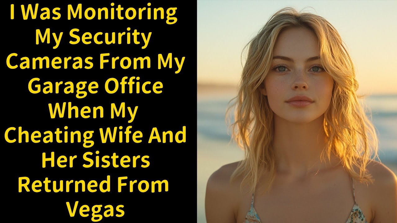 I Was Monitoring My Security Cameras From My Garage Office When My Cheating Wife And Her Sisters Ret