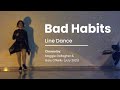 Bad Habits Line Dance choreo by Maggie Gallagher & Gary O'Reilly (July 2021) demo by Lili F