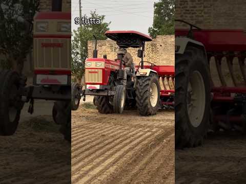 9 futta super seeder Swaraj 744😱#shortsfeed #minivlog #dsajayrathi