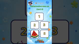 🍎 Fruit Memory Challenge #2 | Can You Remember All 5?