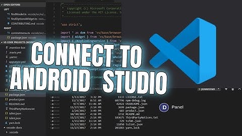 How to Connect Visual Studio Code to Android Studio 2025?
