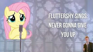 Fluttershy - Never Gonna Give You Up (AI Cover)