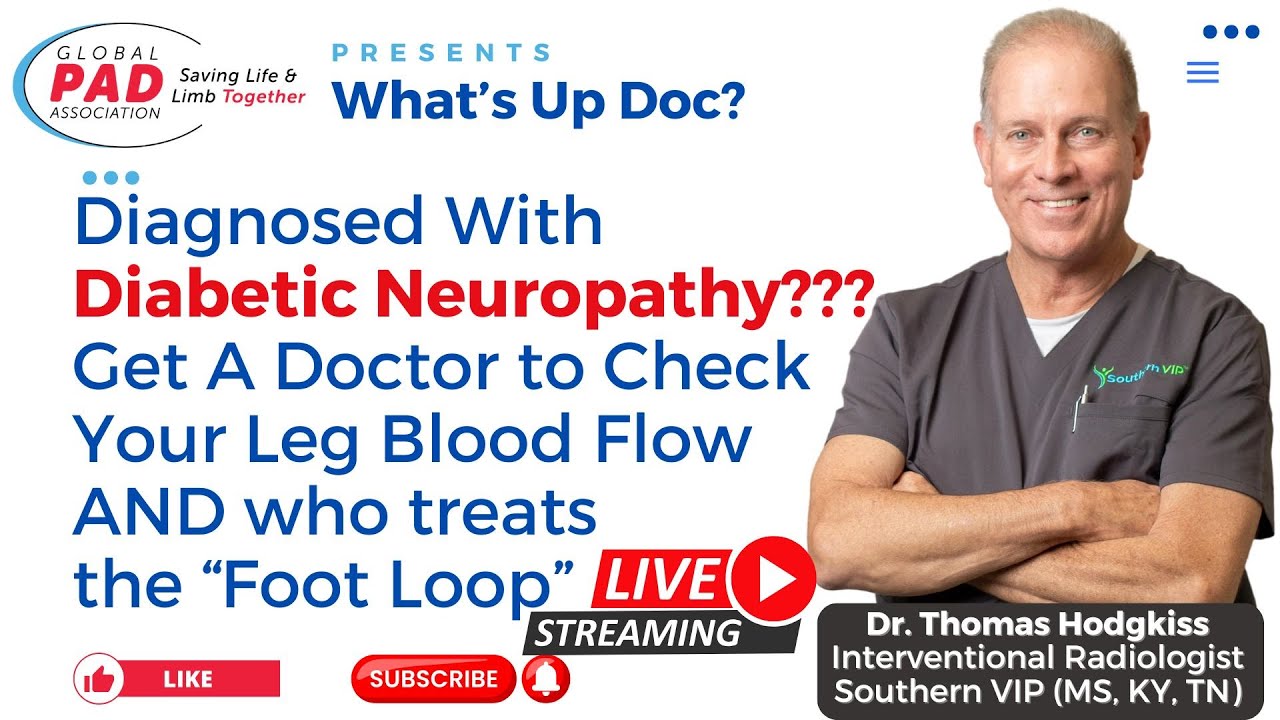 Diabetic Neuropathy May be Poor Circulation | Peripheral Artery Disease