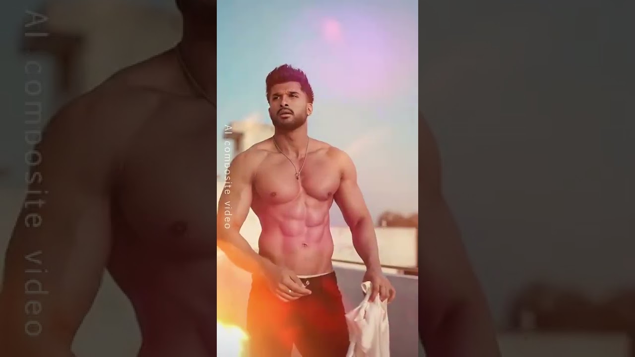 Allu Arjun six pack 
