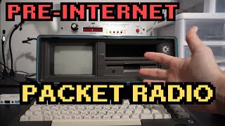 Old School Packet Radio with the Commodore SX-64 and MFJ-1278 TNC