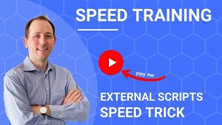 External Scripts Optimisation for a MASSIVE Website Speed Increase