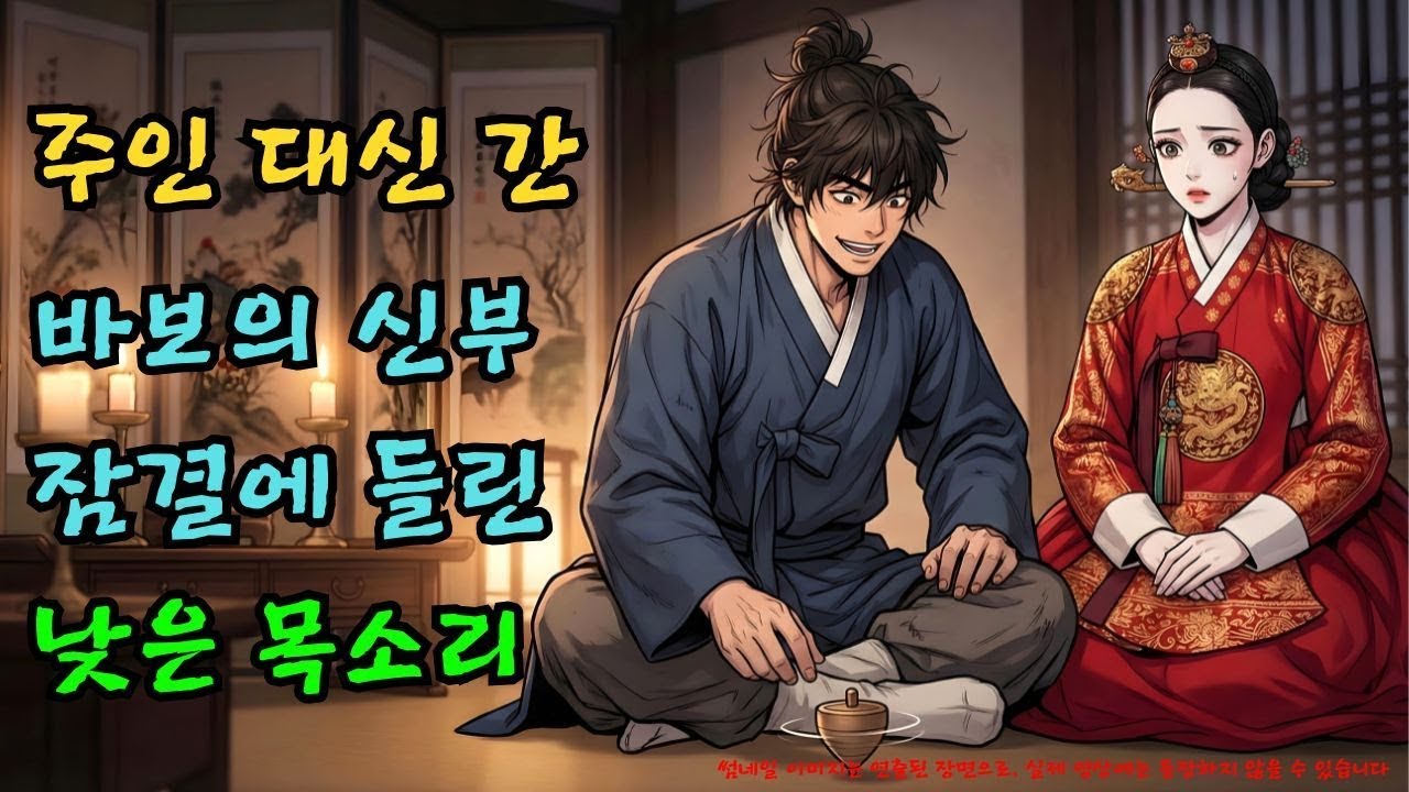 전재산에 사온 하녀, 바보 신랑 첫날밤의 진실 |야담·민담·전설·설화·옛날이야기·야사·오디오북