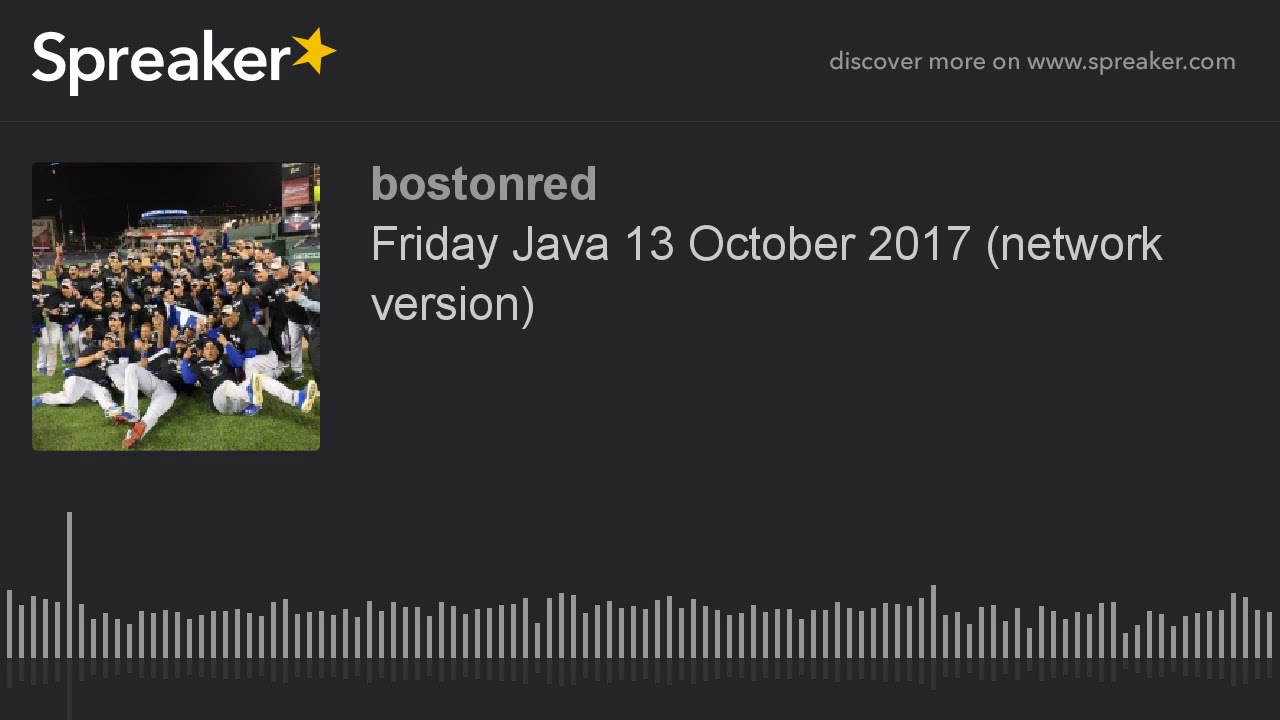 Friday Java 13 October 2017 (network version) - YouTube