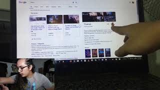 Type THANOS in Google REACTION!