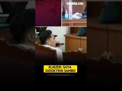 Emosi Eliezer Meledak Jawab Kuasa Hukum Ferdy Sambo #merdekadotcom #sidangsambo