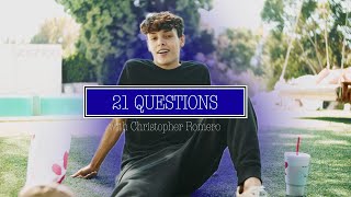 21 QUESTIONS W\/ CHRISTOPHER ROMERO | Clubhouse BH