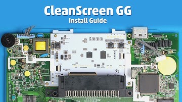 CleanScreen Game Gear Install Guide V2 White PCB