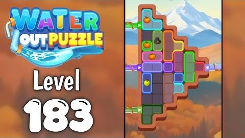 Water Out Puzzle Level 183 Walkthrough