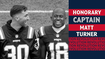Matt Turner | @patriots Honorary Captain