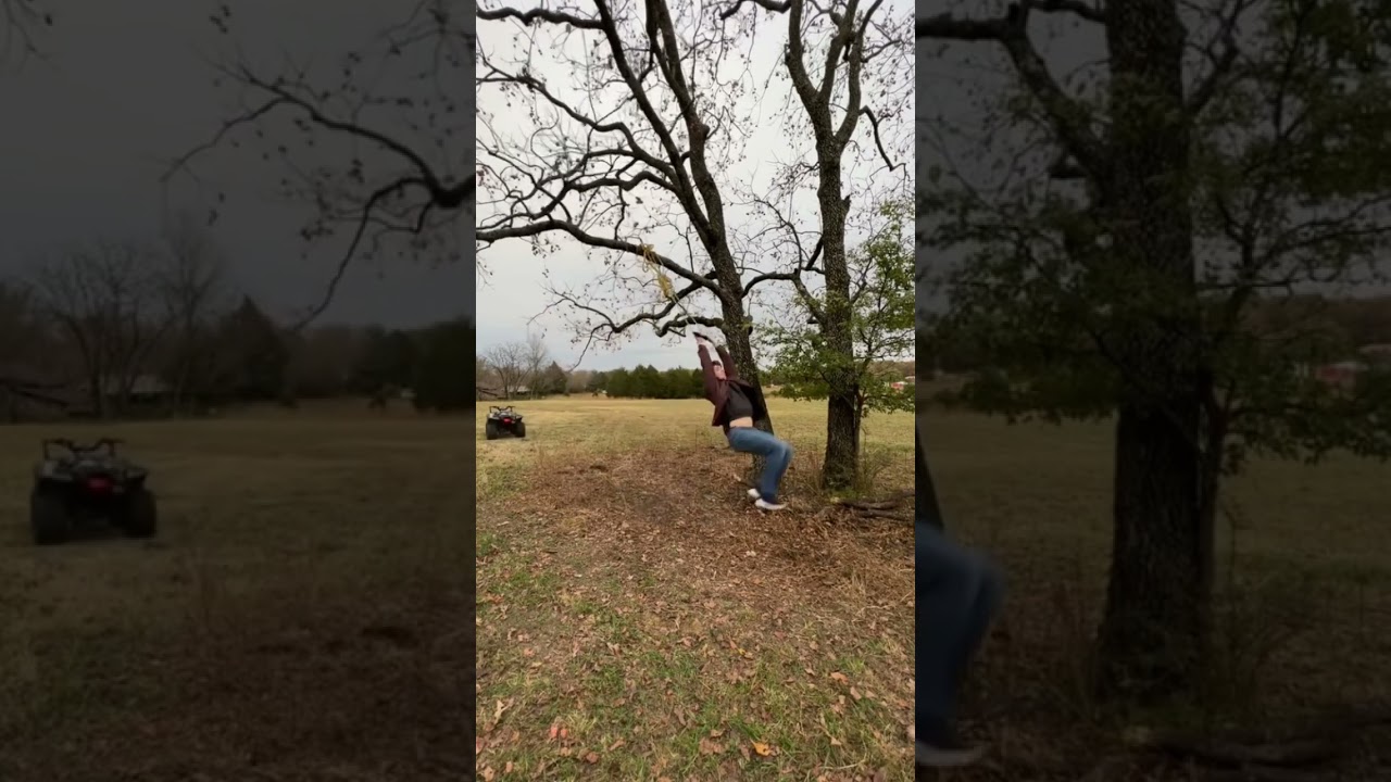 This is How I Get Off My Fourwheeler 