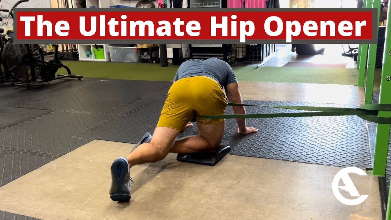Best Hip Stretch For Athletes [Posterior Hip Capsule SelfRelease