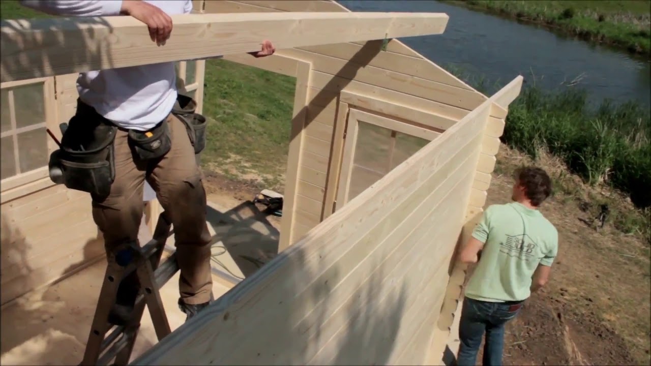 Solid Build Garden Shed Assembly