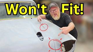 1957 Chevy Fenders: Wrecked, Repaired & Fitted