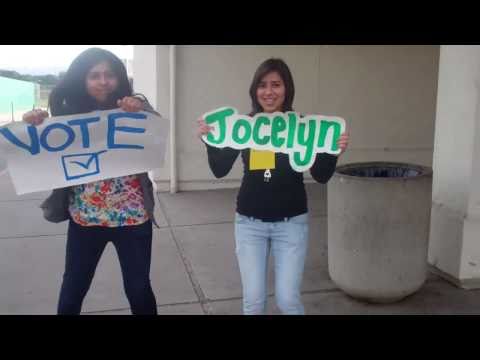 VOTE JOCELYN GONZALEZ 4 SENIOR CLASS SECRETARY!! (: