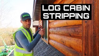 Kuehl Industrial Services | Log Cabin (Sikkens Stripping)