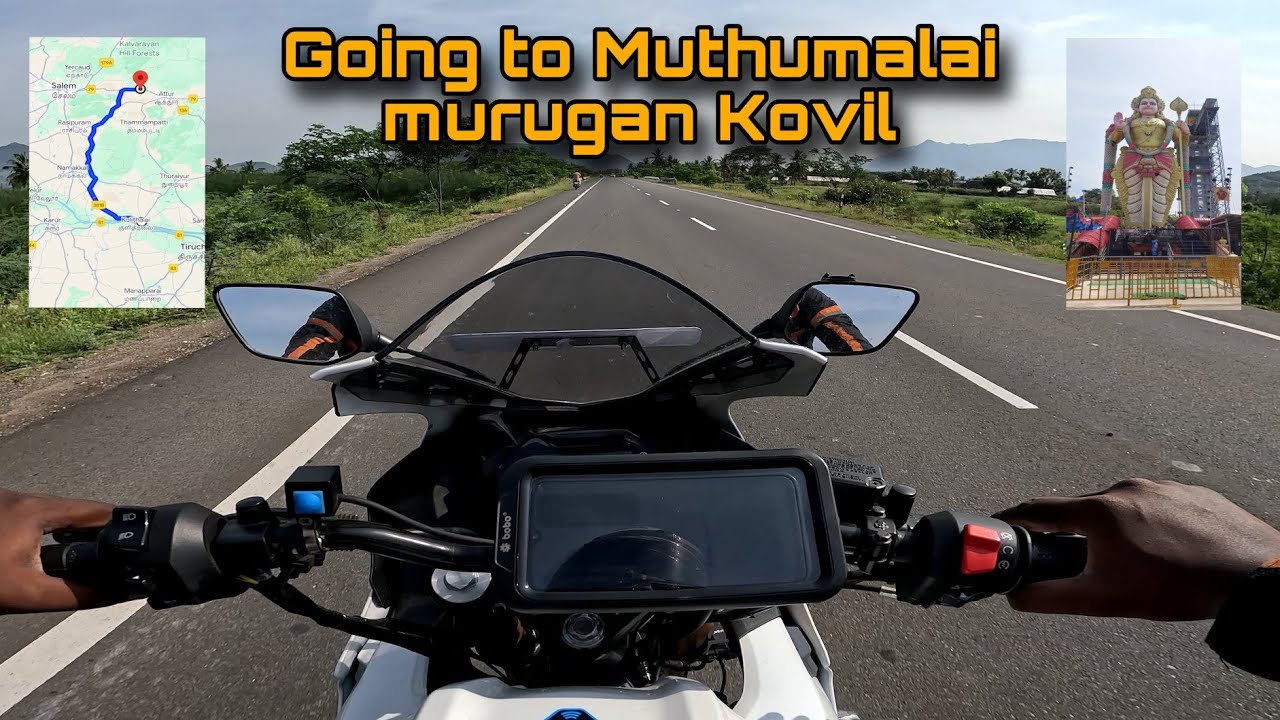 Going to Muthumalai murugan Kovil | Salem | Alone Rider | Bike trip R15v4