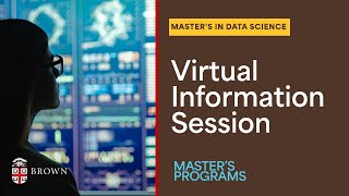 Master of Science in Data Science | Virtual Information Session | October 23, 2025