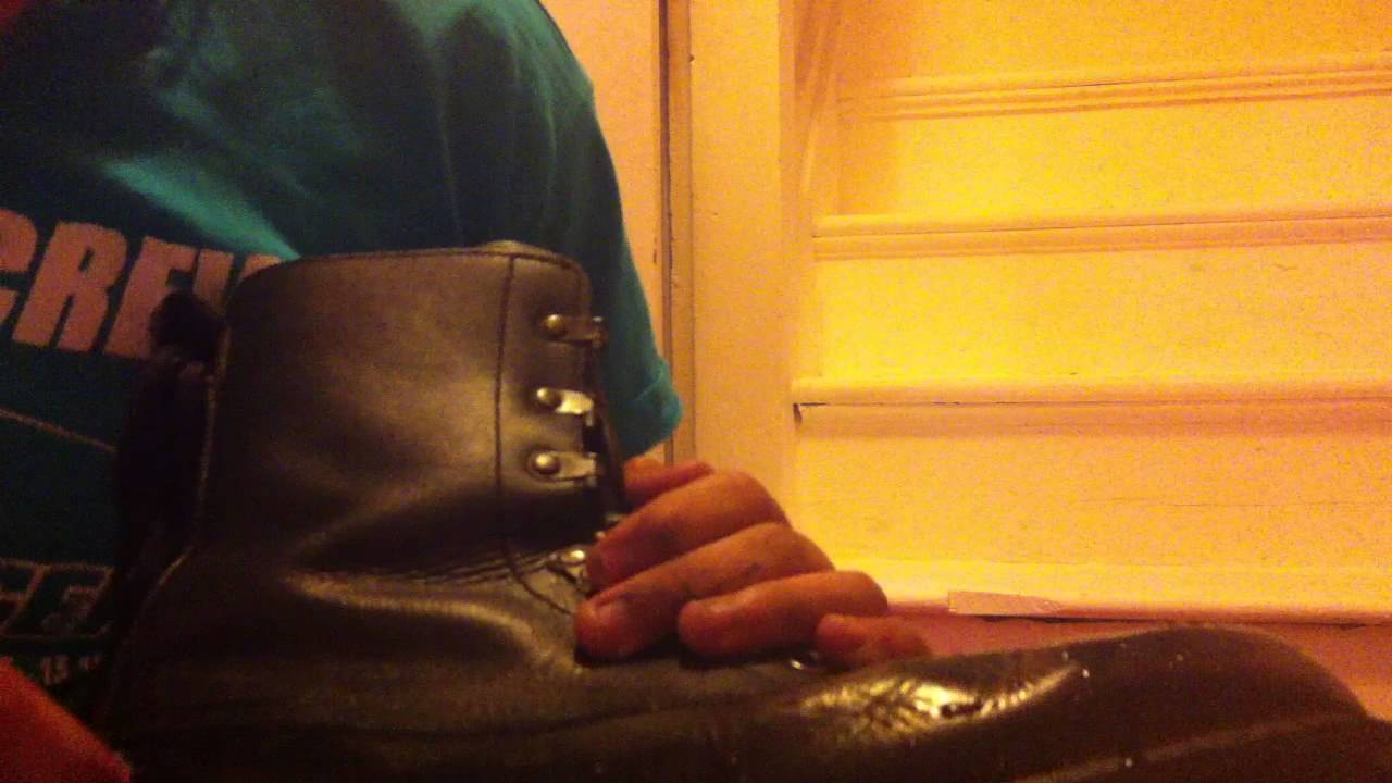 How to polish your boots for cadets YouTube
