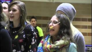 Flashmob Stockholm Arlanda Airport - I Believe I Can Fly