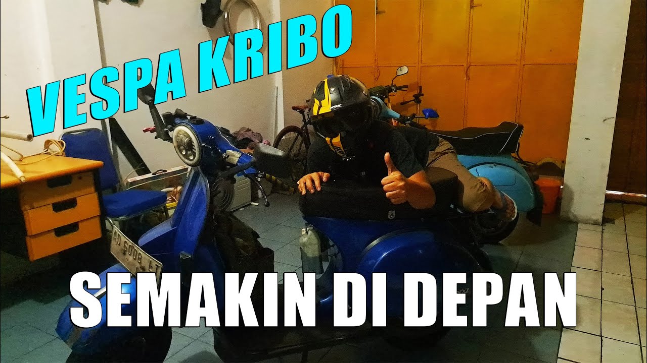 PUAS Banget dengan Vespa Spek Ngawur Ini