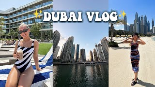 DUBAI VLOG | 10 nights in Dubai... everything we did🥥🤍 (JA Lake View Hotel)