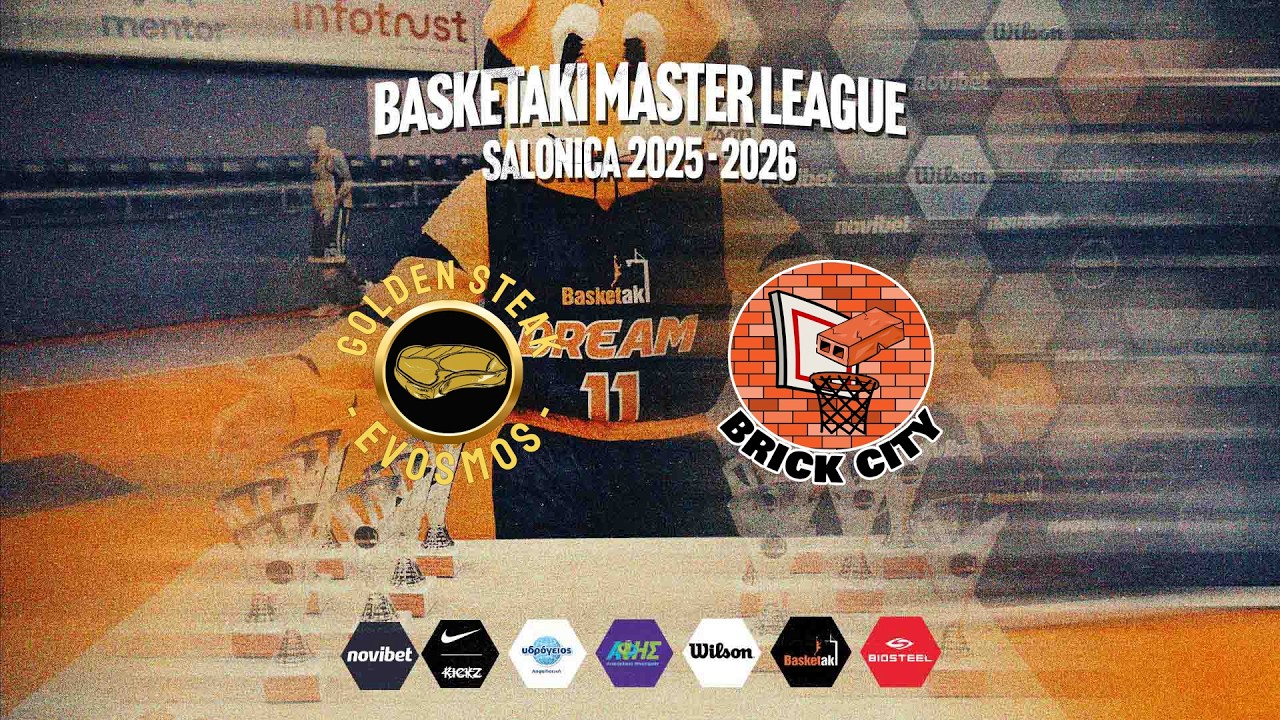 Basketaki Salonica Master  - Golden Steak Evosmos Vs Brick City Salonica (3/3/2026)